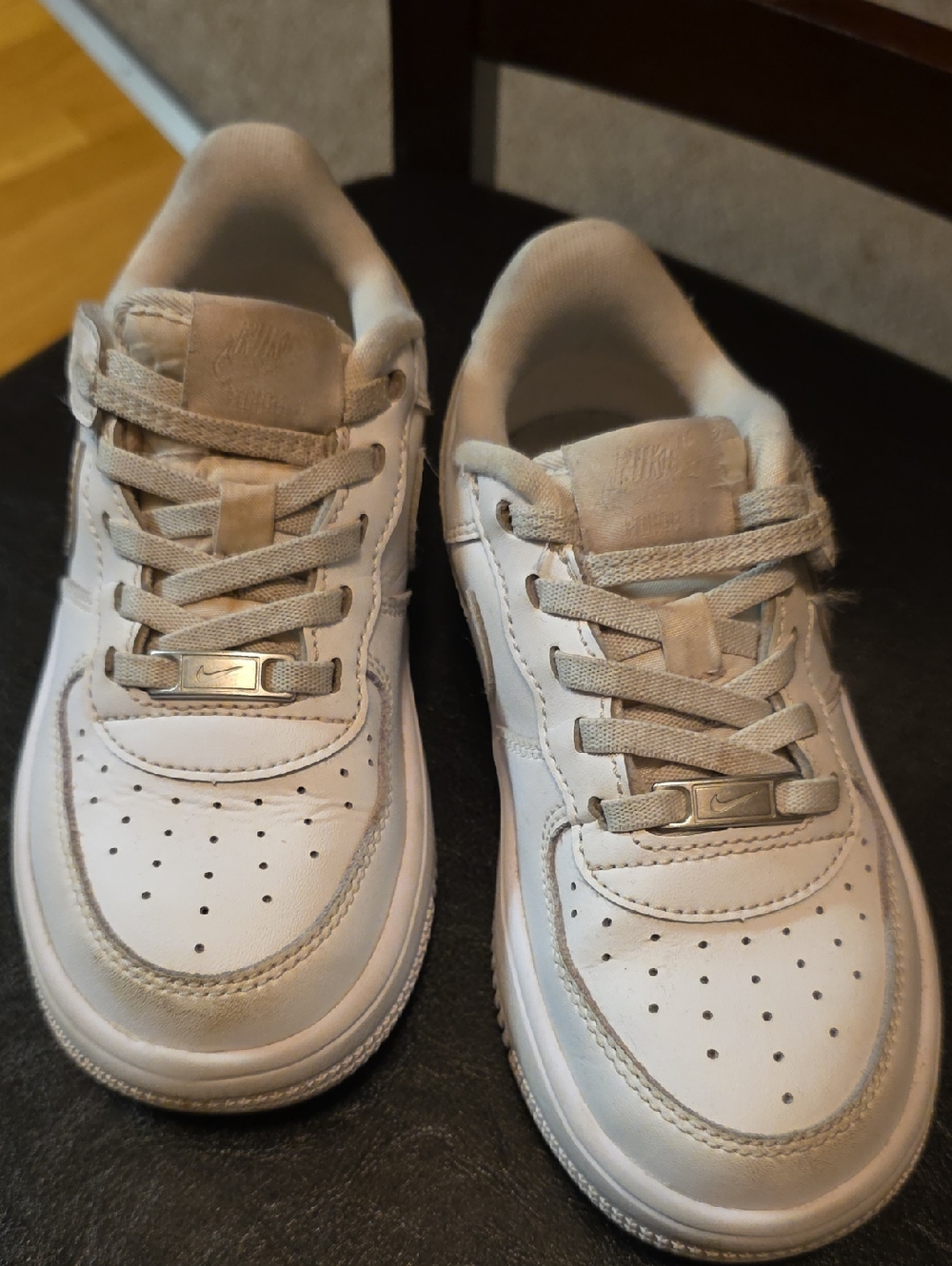 Nike Kids White Low-Top Sneakers